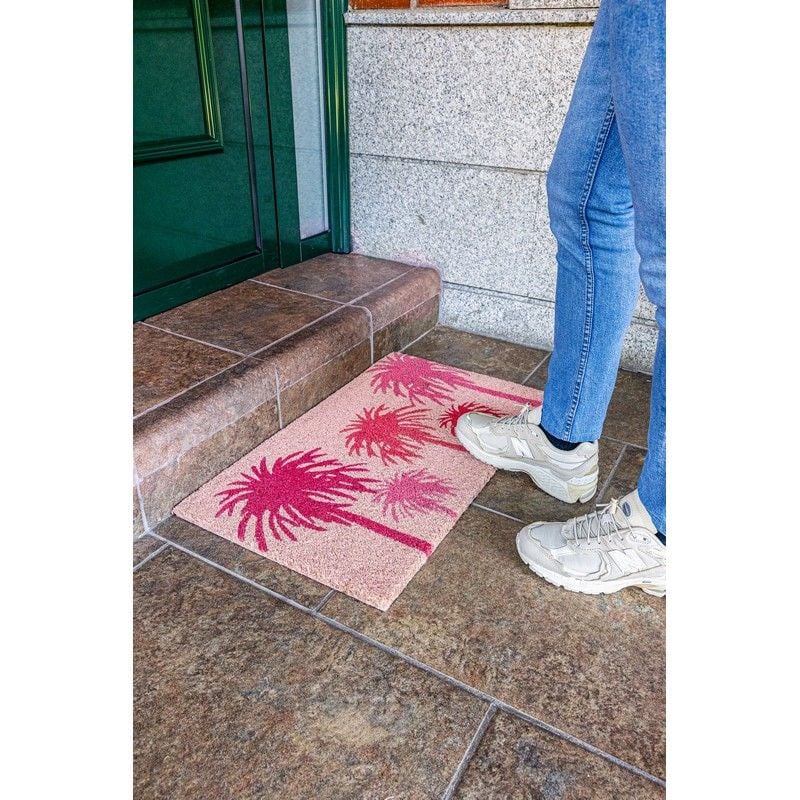 ZERBINO "PINK PALM TREES"