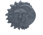 DECORAZIONE ECLISSI CM.25 ANTRACITE IN TERRACOTTA