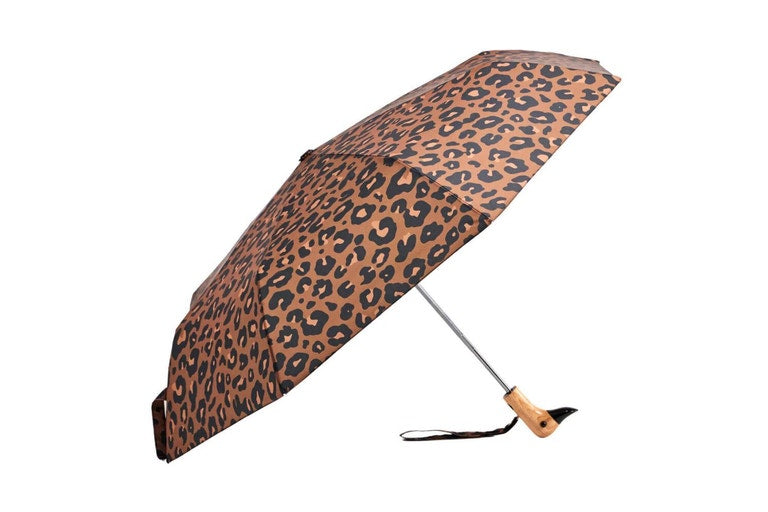 Ombrello Pieghevole Duckhead Leopardato 5x7x35 cm - immagine 3