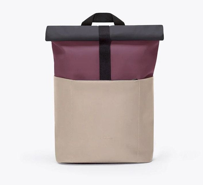 ZAINO UCON HAJO MINI BACKPACK LOTUS EGGPLANT/NUDE