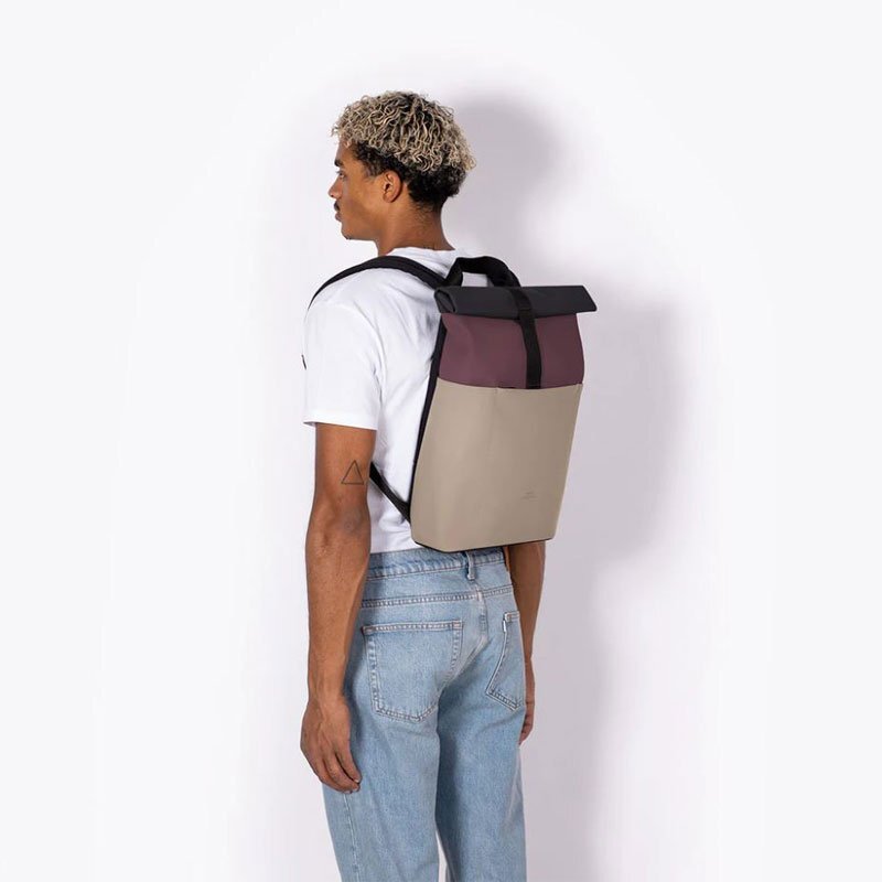 ZAINO UCON HAJO MINI BACKPACK LOTUS EGGPLANT/NUDE