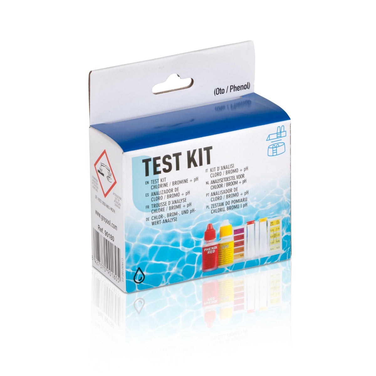 KIT TEST PISCINE/SPA CON REAGENTE