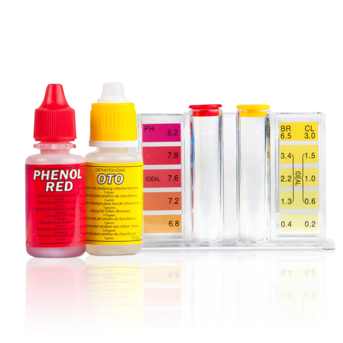 KIT TEST PISCINE/SPA CON REAGENTE