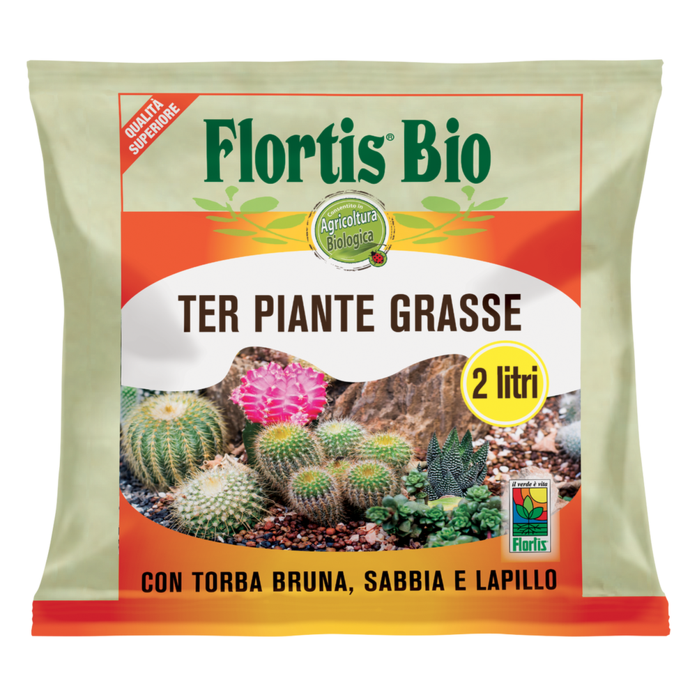 TERRICCIO PER PIANTE GRASSE 2L