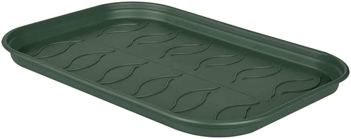 SOTTOVASO GREEN BASICS GROW TRAY SAUCER S LEAF GREEN