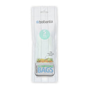 10 PZ SACCHETTI PATTUMIERA RIFIUTI BIODEGRADABILI MOD. S 6 LT VERDI