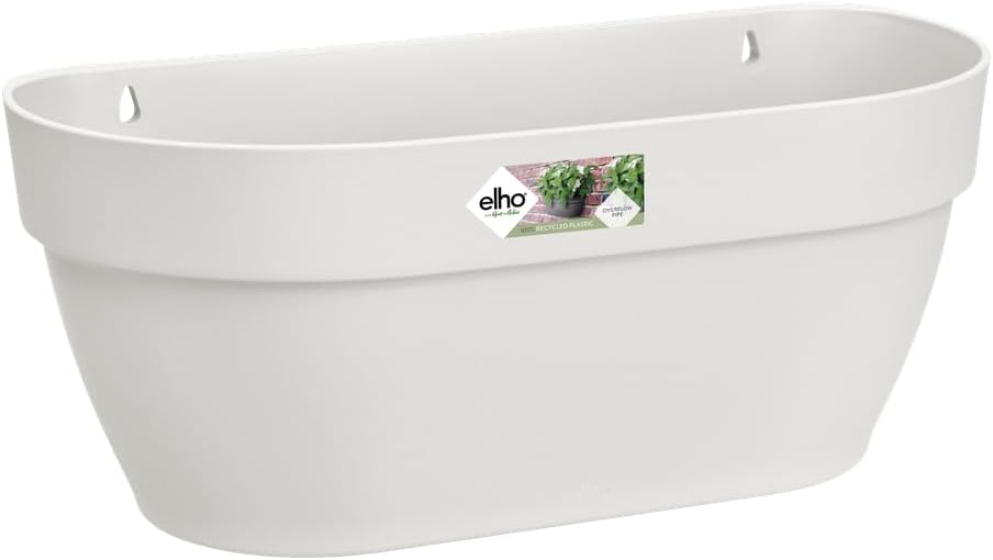 VASO VIBIA CAMPANA WALL BASKET SILKY WHITE 35CM