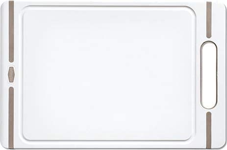 TAGLIERE ITALIAN CHEF L 34X22X1 CM BIANCO/TORTORA