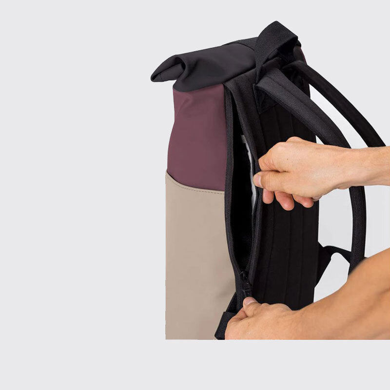 ZAINO UCON HAJO MINI BACKPACK LOTUS EGGPLANT/NUDE