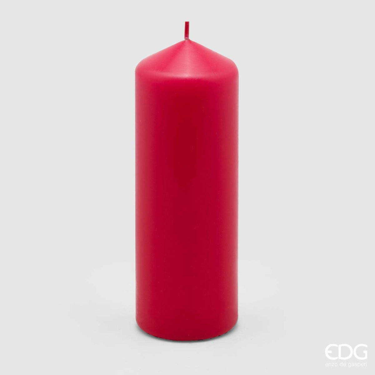 CANDELA CLASS MOCCOLO ROSSO SCURO H.20 D.6,8 EDG