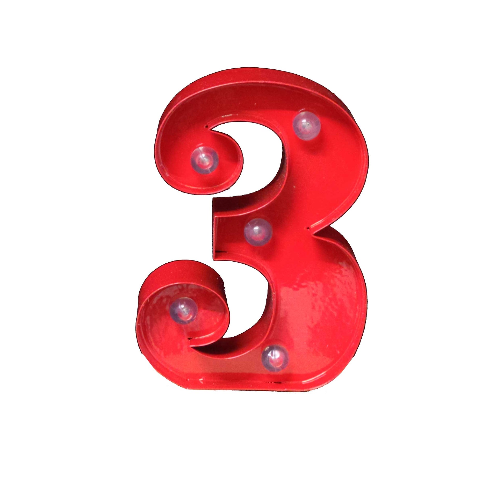 MINI LAMPADA STAR LIGHT NUMERO 3