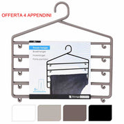 OFFERTA 4 APPENDINI PER PANTALONI COLORI ASSORTITI