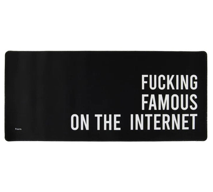 TAPPETO PER COMPUTER MOUSE PAD XXL FAMOUS 80CM