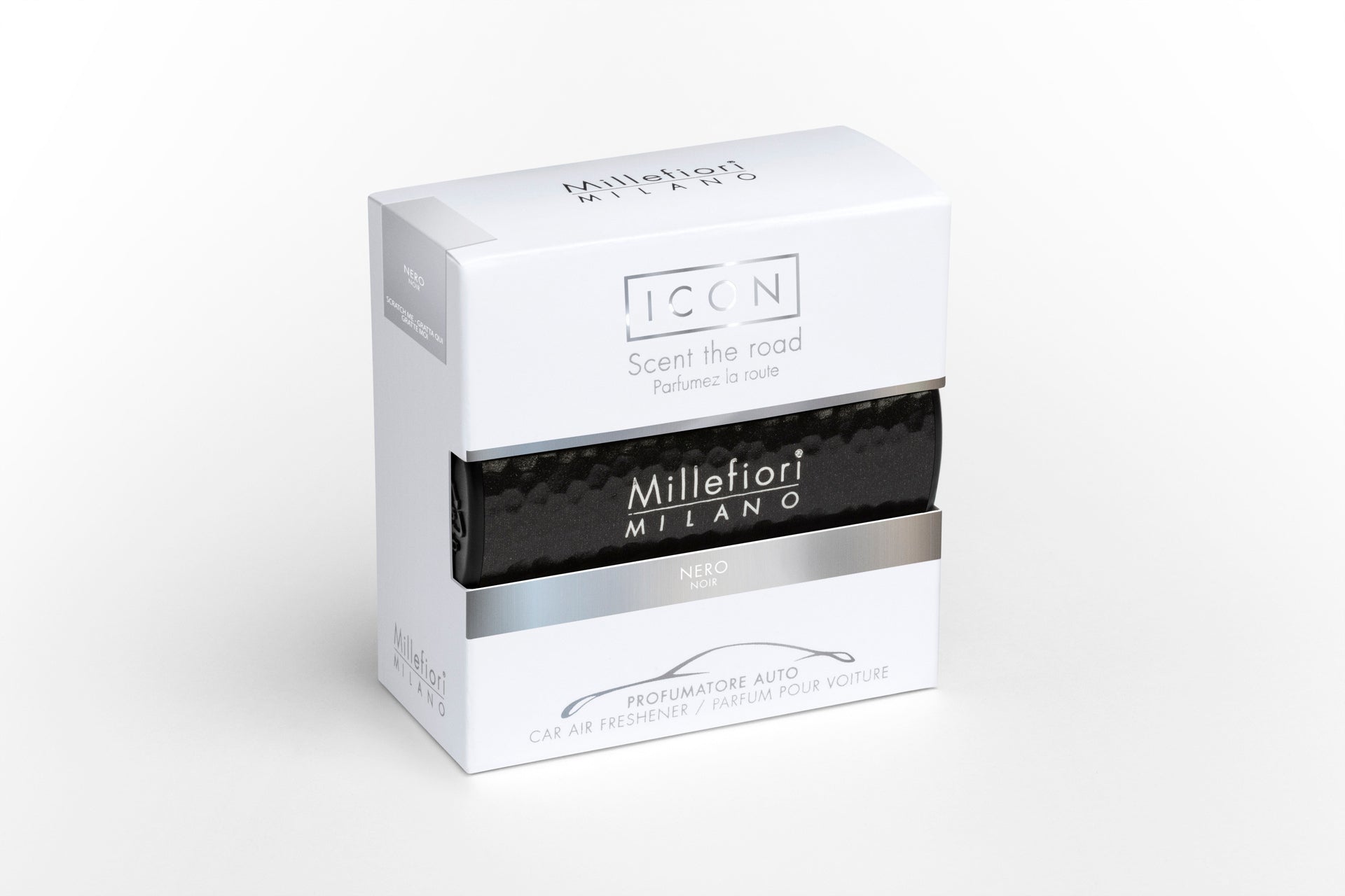 Profumatore per Auto in Metallo Icon Shades Nero MILLEFIORI MILANO - immagine 2