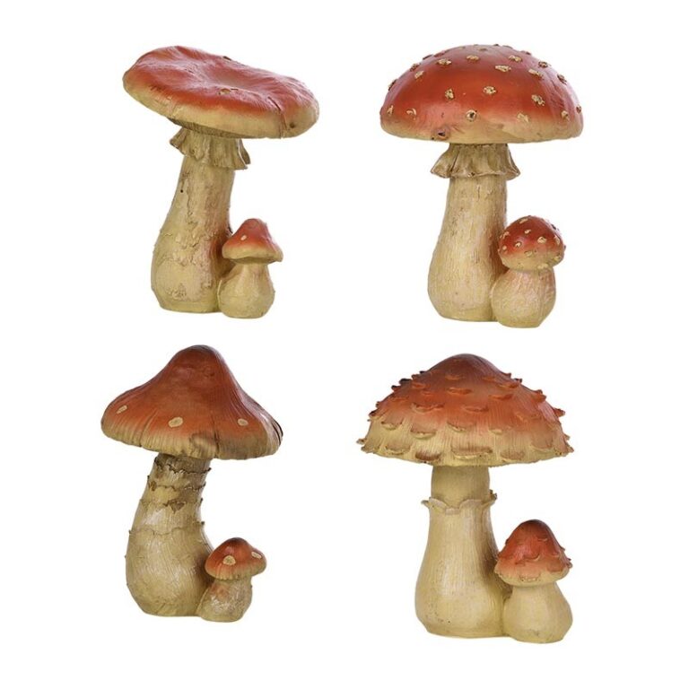 FUNGO IN RESINA ASSORTITO 20CM