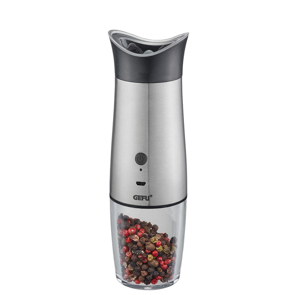 Macina Sale o Pepe VELO Elettrico con Sensore Inclinazione USB 321g Argento Gefu