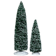 ALBERO INNEVATO - SNOWY JUNIPER TREE GRANDE E MEDIO SET DA 2