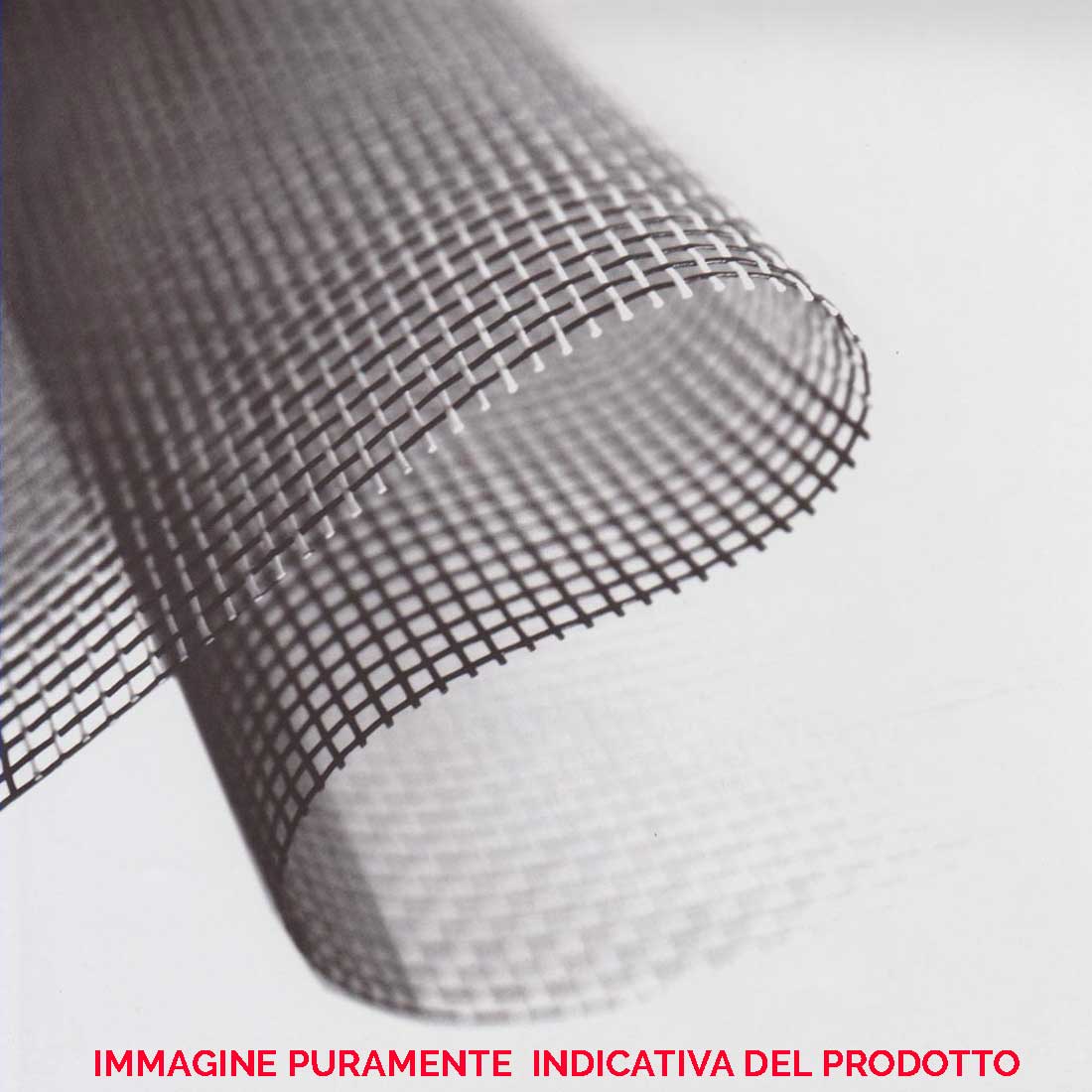 ZANZARIERA IN FIBRA DI VETRO GRIGIA DIMENSIONI A SCELTA