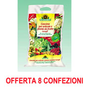 OFFERTA 8 SACCHI CONCIME BIOLOGICO PER ORTO E FRUTTA DA 1 KG CIASCUNO