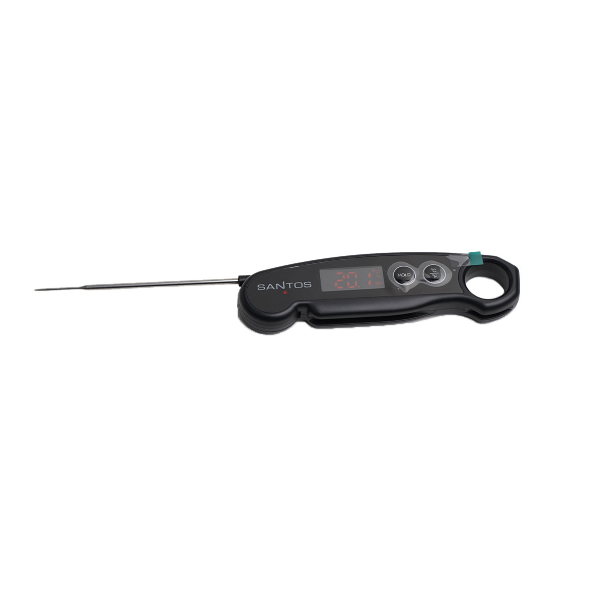 Termometro Digitale BBQ Lettura Rapida 16x1.8x4.4cm Santos