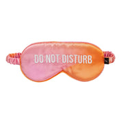 Fisura Mascherina notte “Do not disturb” 20x10 cm - rosa/arancione