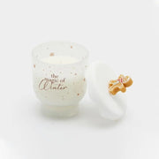 Candela Profumata Magic Winter fragranza Cinnamon colore bianco EDG