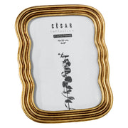 Portafoto in Resina 15x20cm Oro Laccato Peraga Home