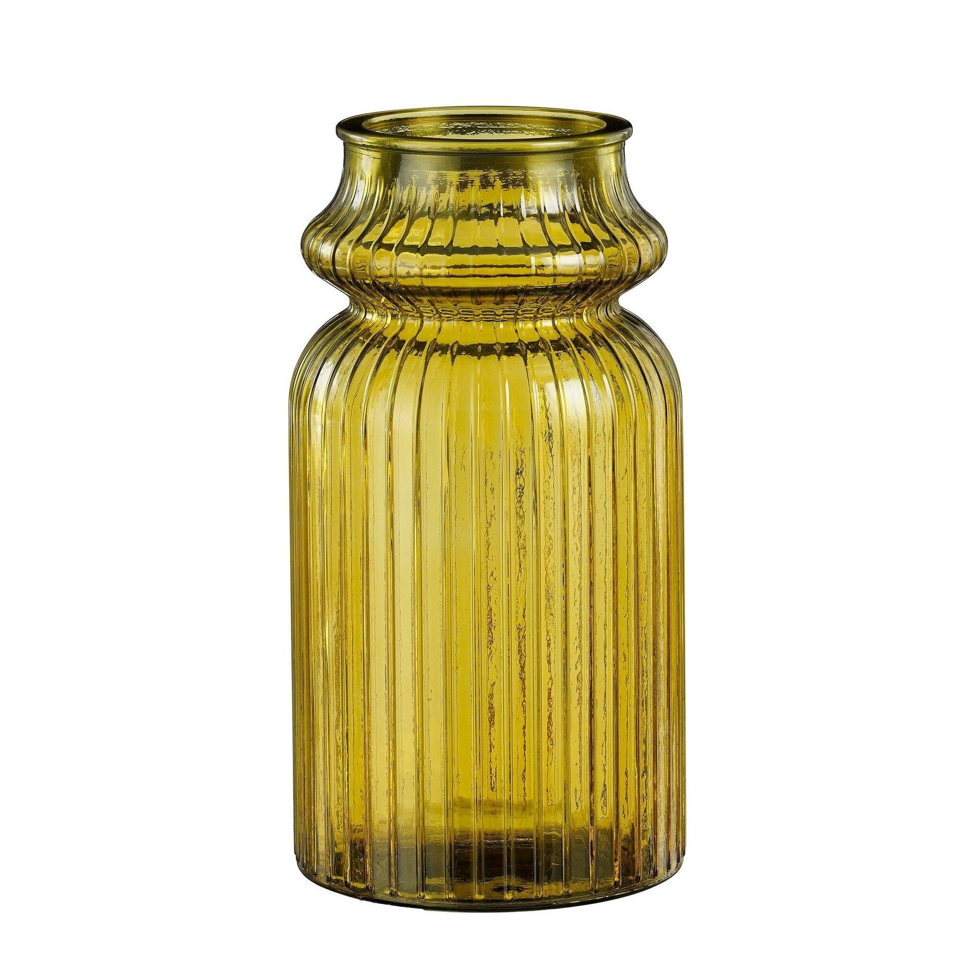 Mica Decorations Vaso Giallo 15xh28 cm