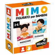 Gioco Educativo Mimo Figurato per Bambini 3-6 Anni HEADU