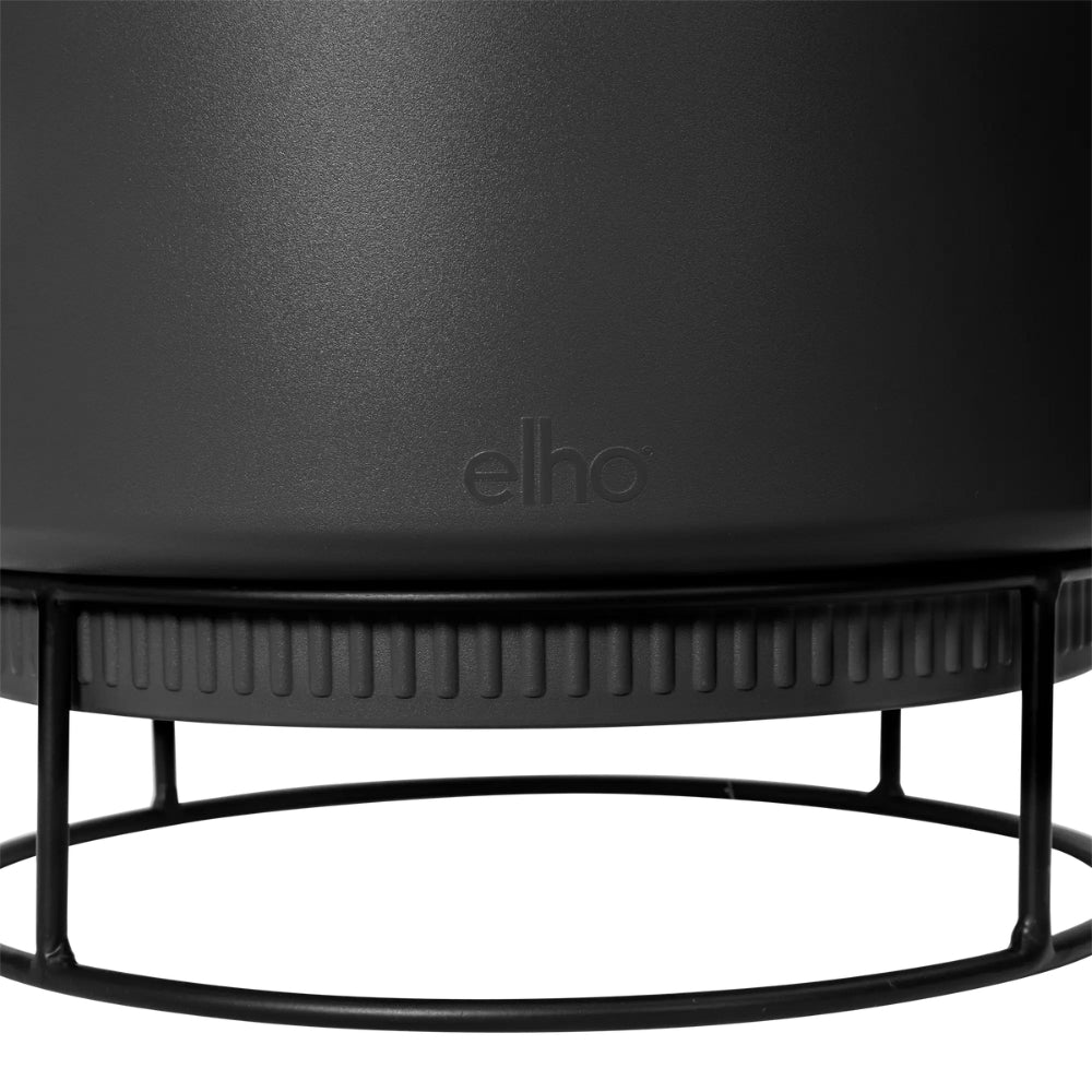 FIORIERA RIALZATA B.FOR STUDIO BOWL 30CM LIVING BLACK
