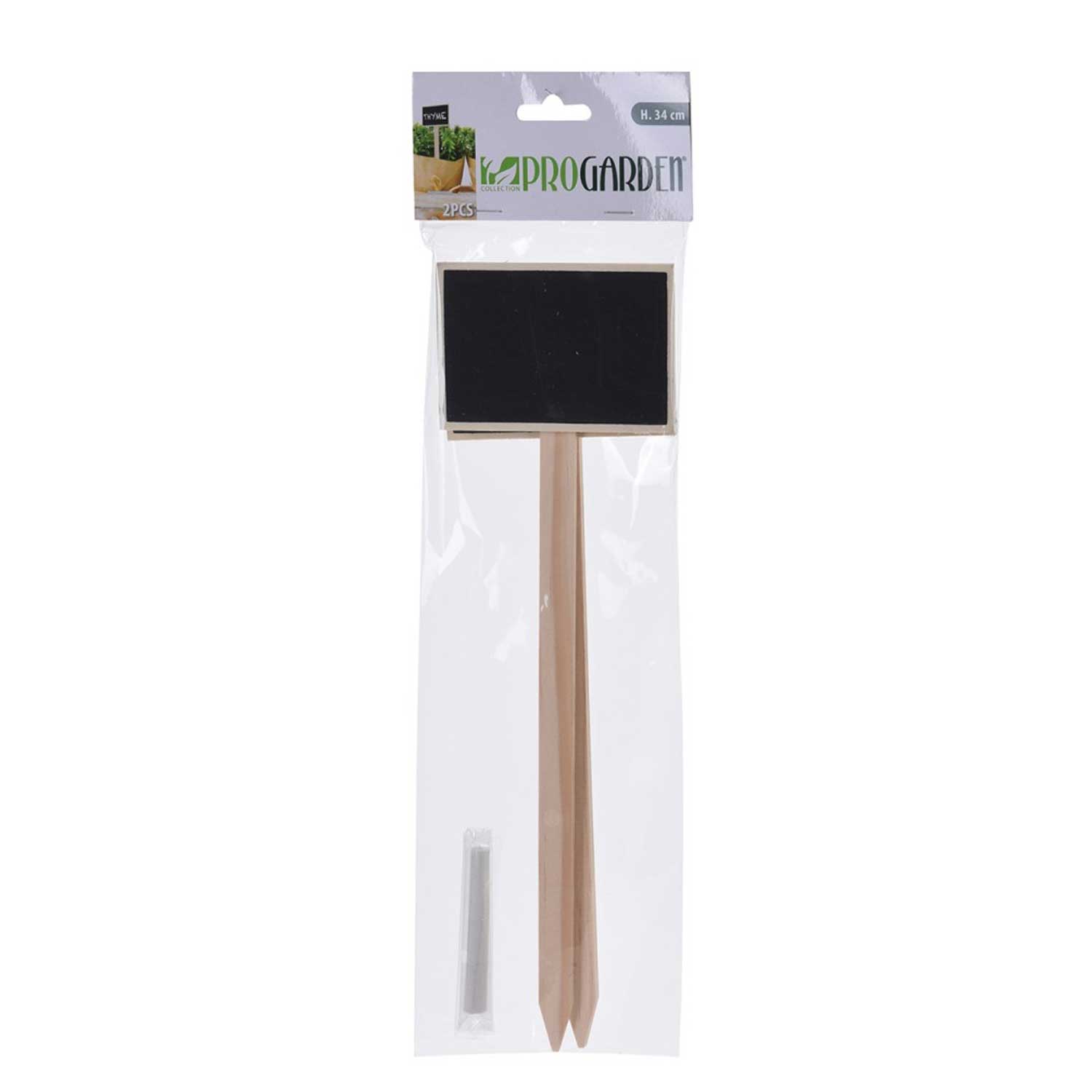 OFFERTA 3 PZ SET 2 PICK CARTELLINI PIANTE 34CM