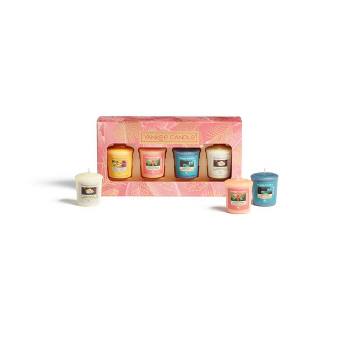 SET 4 CANDELE VOTIVE THE LAST PARADISE MIX COLLECTION