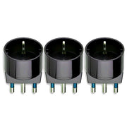 3 ADATTATORI SCHUKO PRESA ITALIANA/TEDESCA 16A