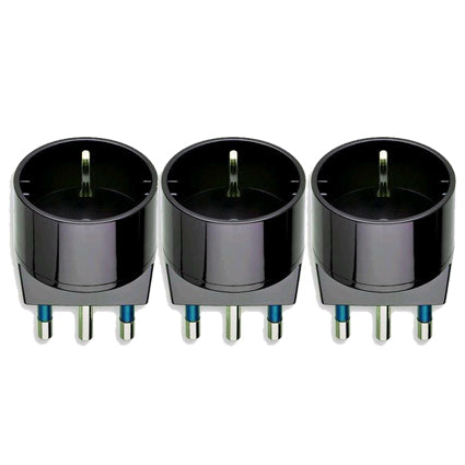 3 ADATTATORI SCHUKO PRESA ITALIANA/TEDESCA 16A