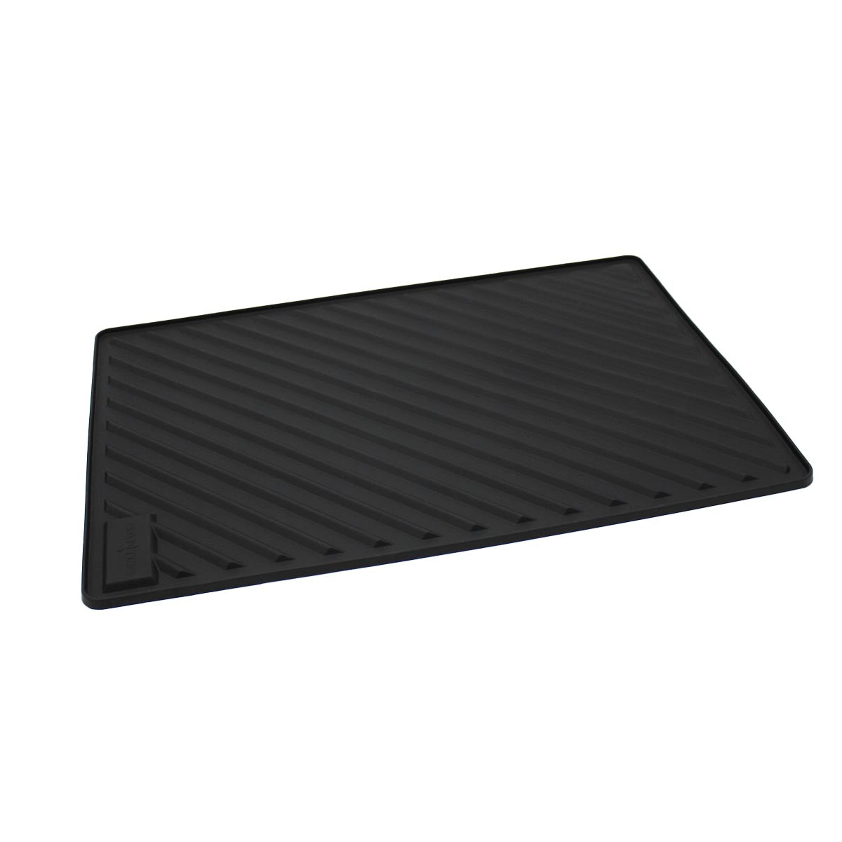 Vassoio per Utensili Barbecue Silicone 44 x 30 cm Nera Santos
