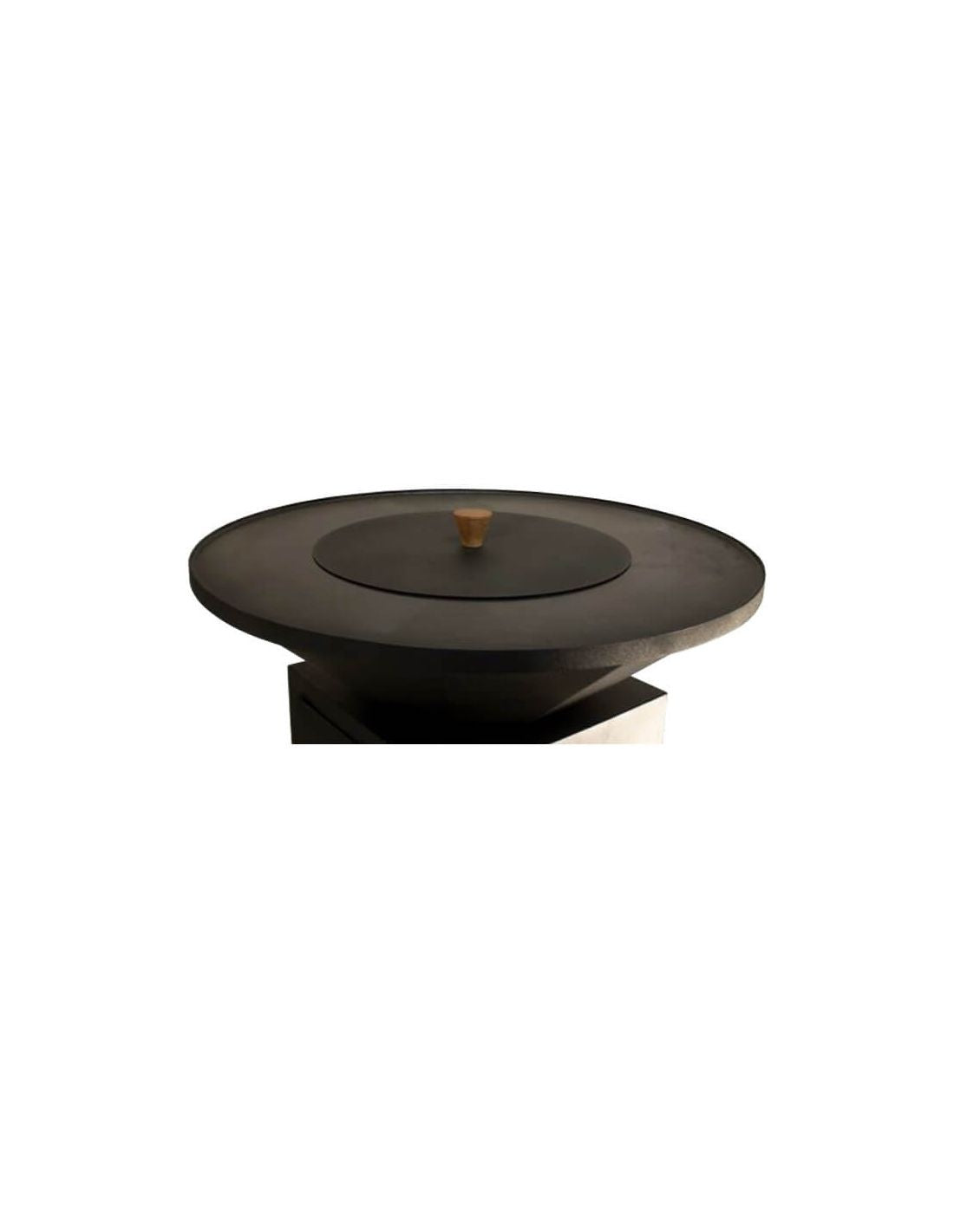 Hoyat Mini spegnifiamma in acciaio per braciere, D68 cm, nero