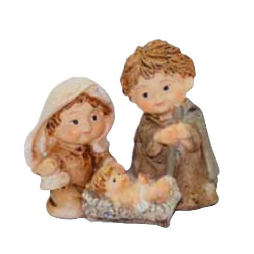 GRUPPO NATIVITA' IN RESINA 5X7CM