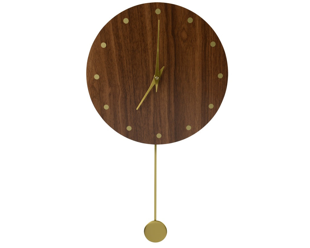 OROLOGIO DA PARETE CON PENDOLO H53 IN LEGNO