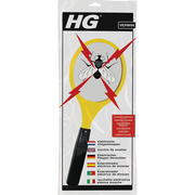 HG HGX Racchetta Elettronica Elimina Mosche Giallo