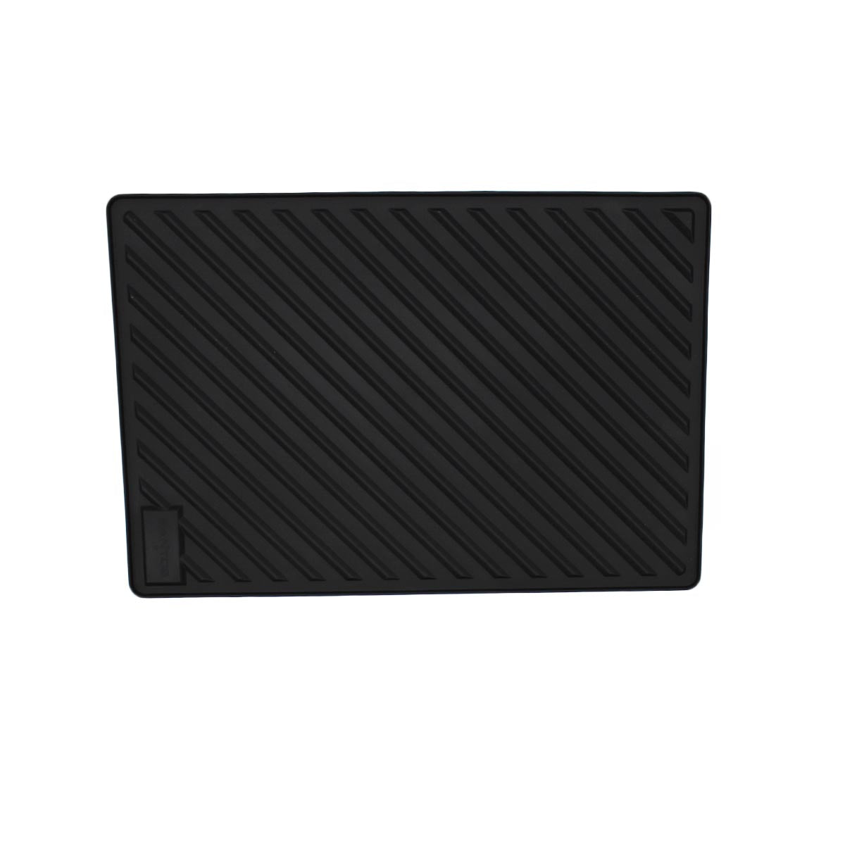 Vassoio per Utensili Barbecue Silicone 44 x 30 cm Nera Santos