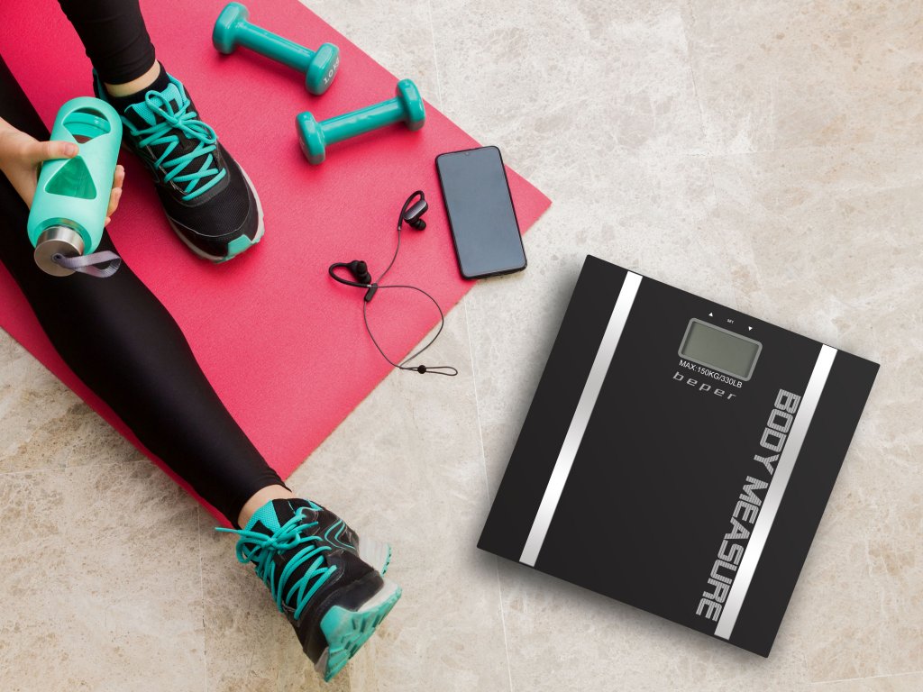 BILANCIA PESAPERSONE MASSA CORPOREA MAX 150KG