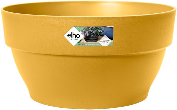VASO VIBIA CAMPANA BOWL 27CM HONEY YELLOW