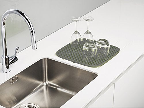 TAPPETINO SGOCCIOLATORE PER LAVELLO FLUME SMALL GRIGIO