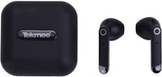 CUFFIE IN-EAR BLUETOOTH WIRELESS 5.0 NERE TEKMEE