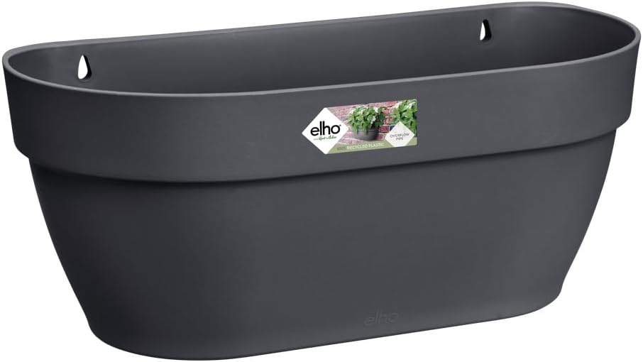VASO VIBIA CAMPANA WALL BASKET ANTHRACITE 35CM