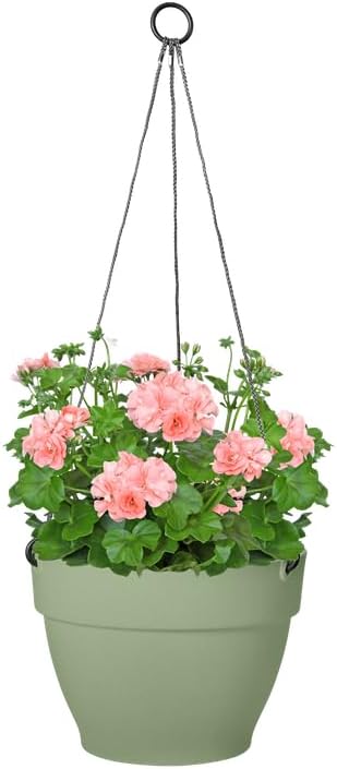 VASO VIBIA CAMPANA HANGING BASKET 26CM VERDE PISTACCHIO