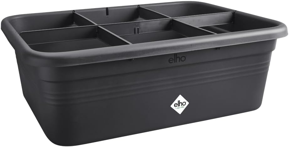 FIORIERA MINI-SERRA GREEN BASICS GROW GARDEN L LIVING BLACK