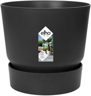 VASO GREENVILLE ROUND 16CM LIVING BLACK