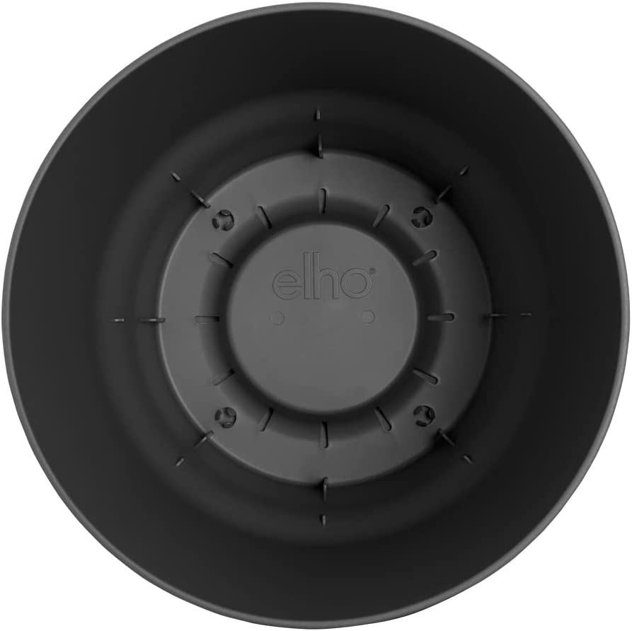 VASO GREENVILLE ROUND 14CM LIVING BLACK