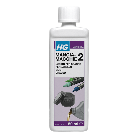 HG Mangiamacchie n. 2 Smacchiatore Pennarelli Grasso Olio 50ml